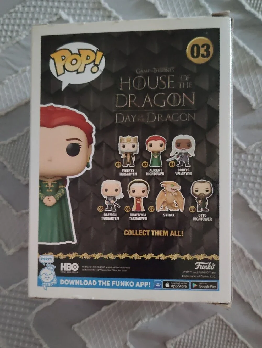 Funko Pop! Alicent Hightower Vinyl Figure - Green and Red